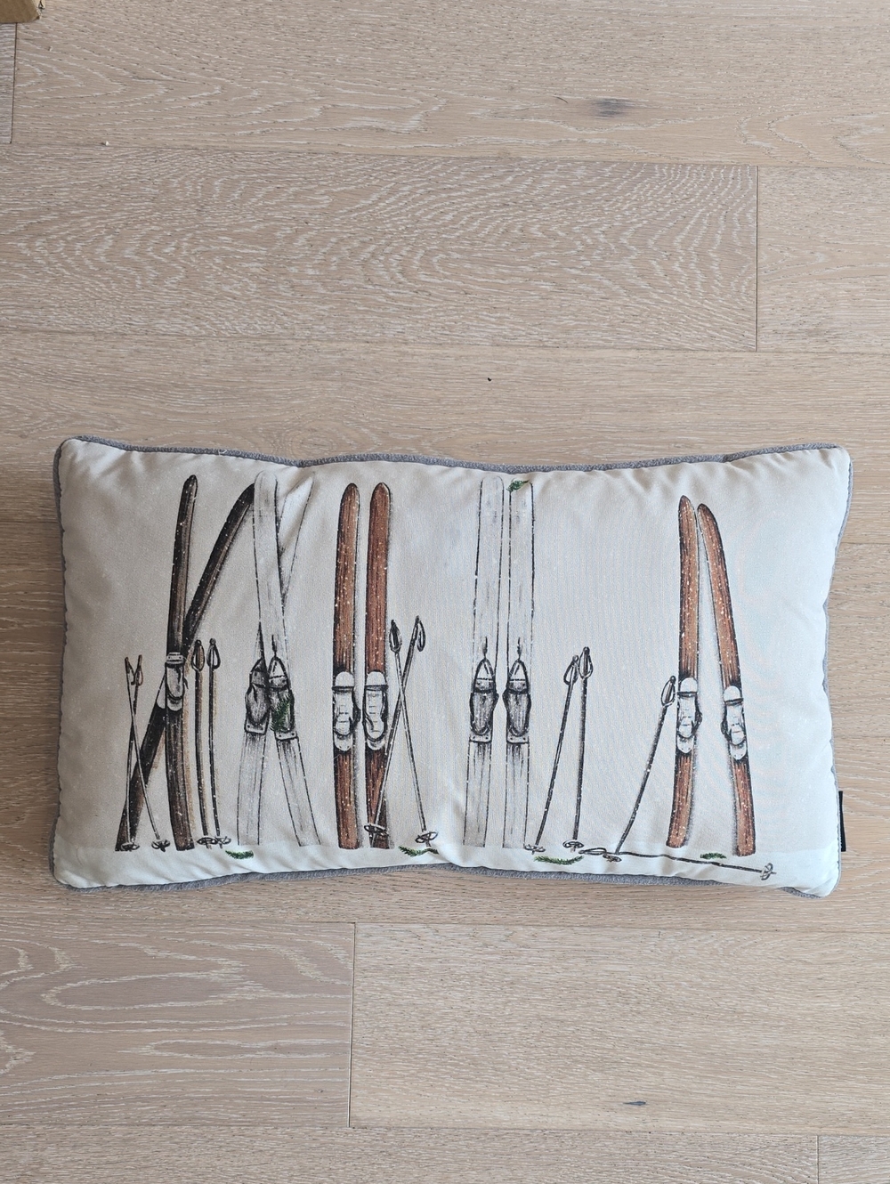 Cynthia Rowley Ski Lumbar Pillow